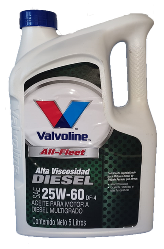 VALVOLINE ALL-FLEET DIESEL 25W-60 PACHON