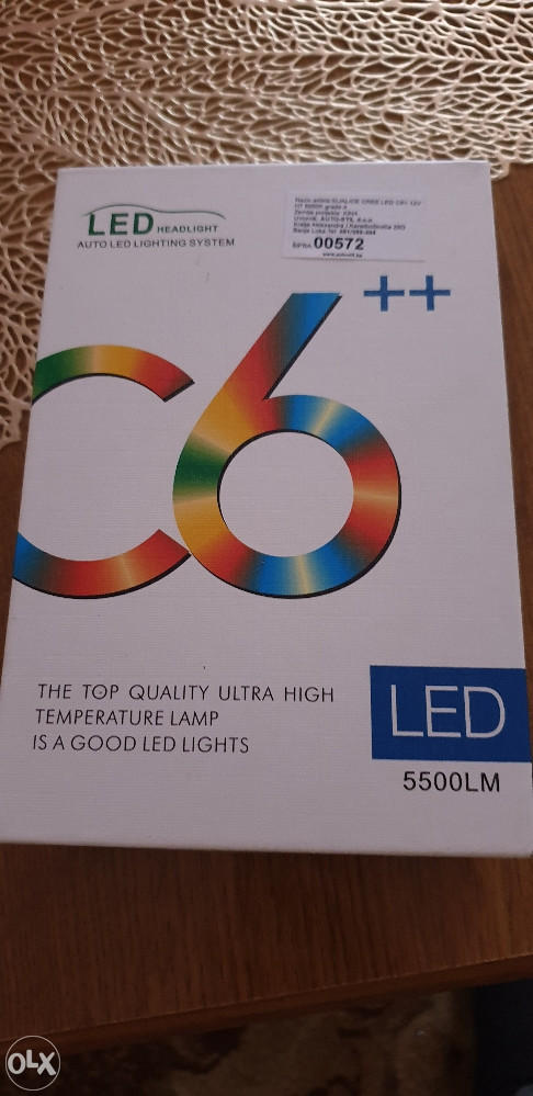 LUCES LED C6 5500LM