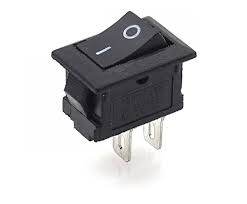 INTERRUPTOR AUTOMOTRIZ ON/OFF BLACK