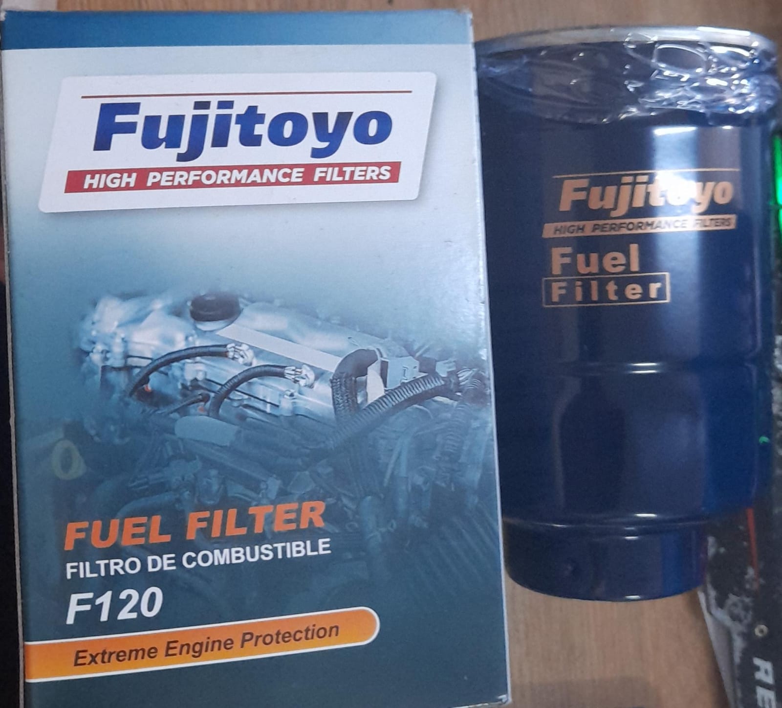 FUJITOYO FILTRO DE COMBUSTIBLE  F120