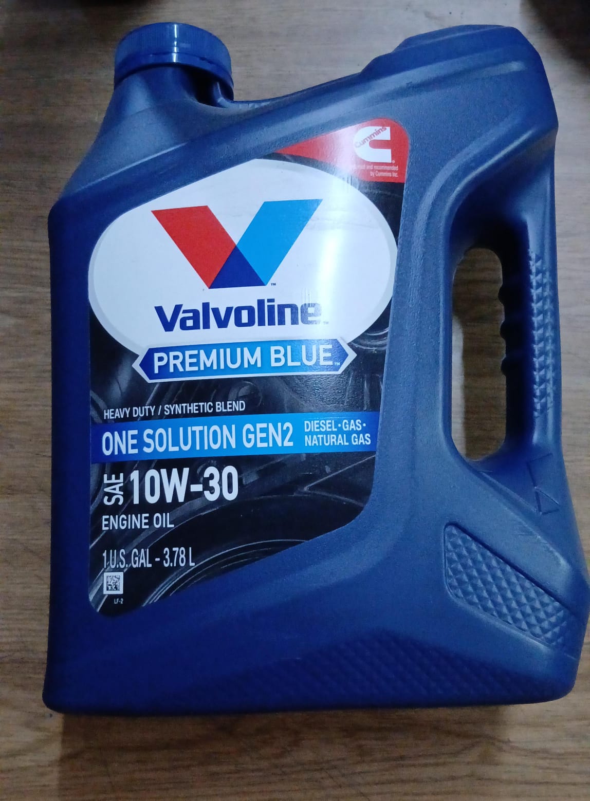 VALVOLINE PREMIUM BLUE  10W-30 DIESEL-NATURAL GAS