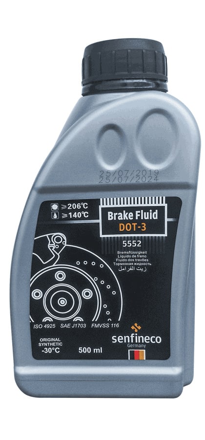 SENFINECO SOLUCION DE FRENOS DOT-3