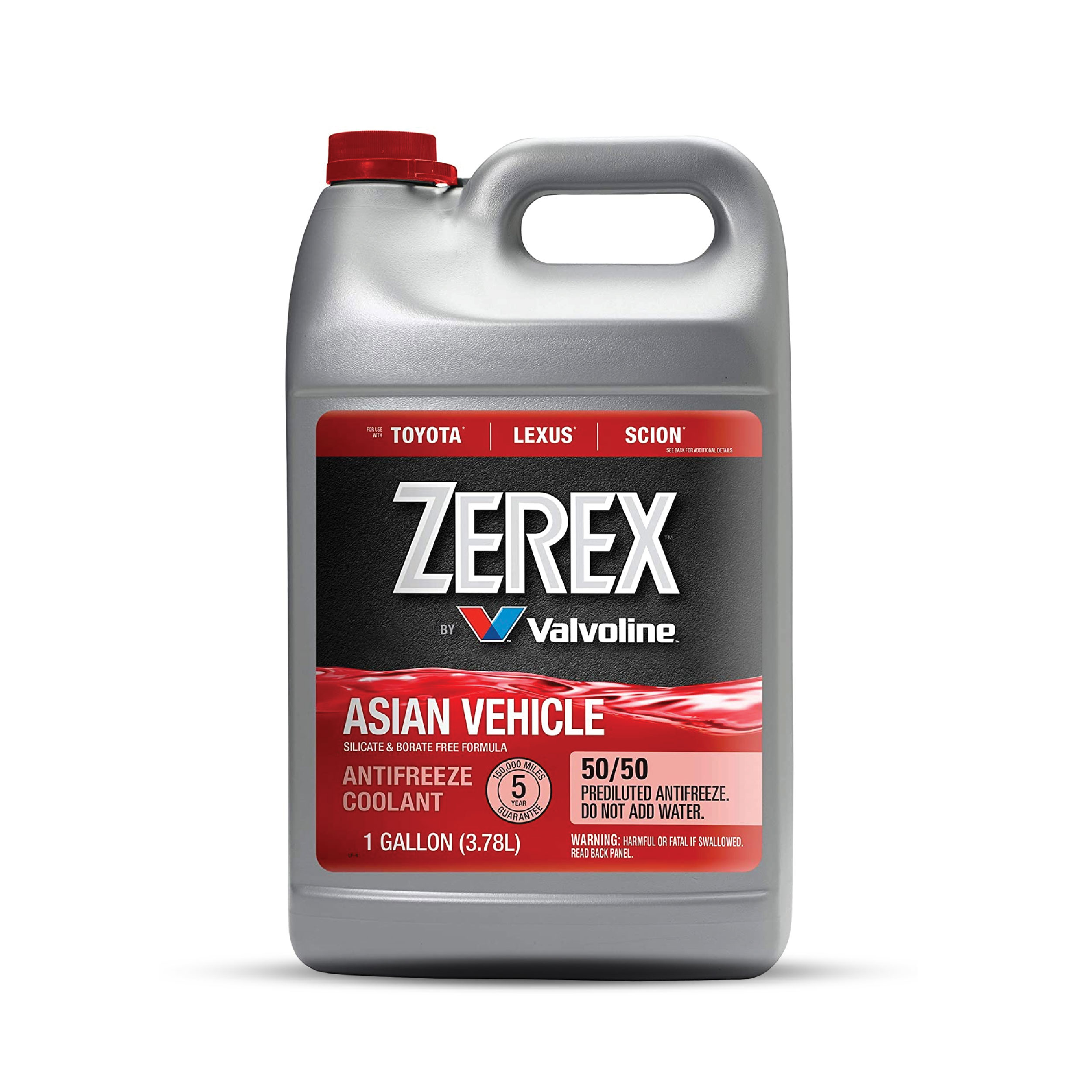 VALVOLINE ZEREX ASIAN VEHICULE RED PACHON