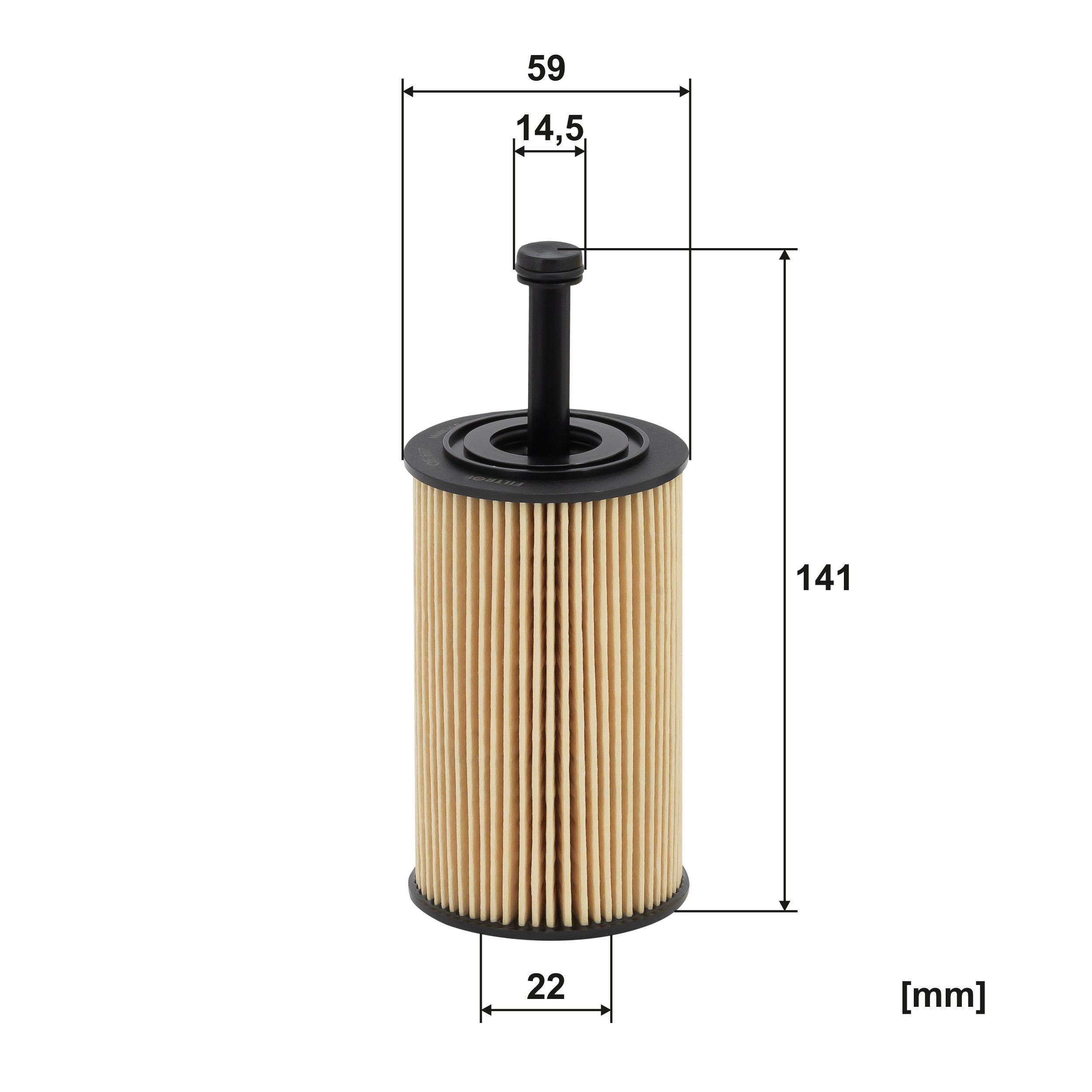 PMC FILTRO DE ACEITE PBX-004L